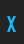 X Binary font 