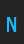 N Blue Highway D Type font 