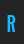 R Fundamental Rush font 