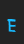 E Screwball font 