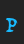 P Ghostwriter font 