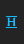 H Ribbon font 