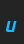 u Unispace Italic font 