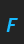 F Unispace Italic font 