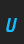 U Unispace Italic font 