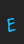 E Bobcat font 