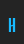 h Space font 