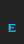 e Thriller font 