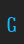 G Pointed font 