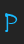 P Pot roaster font 