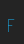 F Boring Joined font 