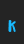 k Klander font 