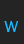 w Volt font 