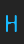 H Element font 