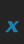 x Linear Beam font 