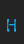 h ChromosomeLight font 