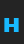 H Electrofied font 