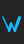 W Antelope H font 