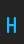 H Entangled Plain (BRK) font 