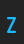 Z Entangled Plain (BRK) font 