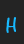 H Lettering1 font 