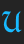 U QuillPerpendicularRegular font 