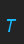 T Teen font 