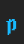 p 8-bit Limit (BRK) font 