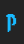 P 8-bit Limit (BRK) font 