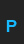 P Blue Highway font 