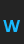 W Blue Highway font 