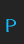 P Aquaduct Warp font 