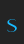 S Aquaduct Warp font 