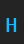 H Unispace font 