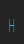 H Asenine Super Thin font 