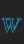 W Phosphorus Iodide font 