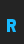 R Cheatin font 