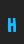 H Broken 15 font 