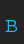 B Courier font 