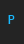 p Roadway font 